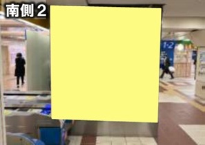小田急　町田駅／町田駅 エレベーター広告（南北セット）駅臨時広告・駅広告、写真2