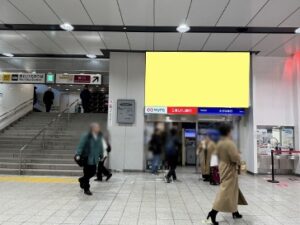 新宿西口ATM上シート