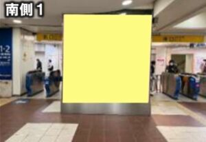 町田駅 エレベーター広告(南北セット)