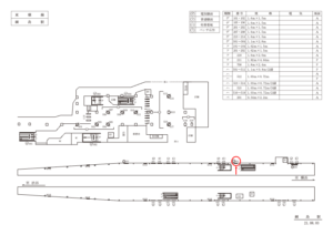 東急／綱島駅／普通額面／№210駅看板・駅広告、位置図