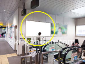 東急/菊名駅/普通額面/№304駅看板・駅広告、写真2
