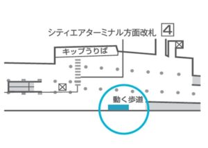 東京メトロ/水天宮前駅/水天宮前駅 MWV単駅1weekスポット№1駅デジタルサイネージ・駅広告、位置図
