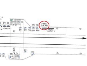京王/千歳烏山駅/千歳烏山スーパー4№4駅ポスター・駅広告、位置図