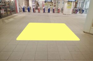 本厚木駅 フロア広告