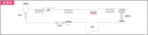 小田急 下北沢駅/下北沢駅 エレベーター広告駅臨時広告・駅広告、位置図