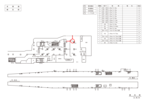 東急／綱島駅／柱巻看板／№513駅看板・駅広告、位置図
