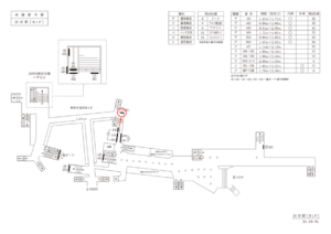 東急／渋谷駅／DT普通額面／№401駅看板・駅広告、位置図