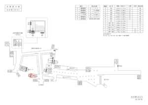 東急／渋谷駅／DT電気額面／№503駅看板・駅広告、位置図