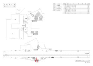 東急　南町田グランベリーパーク駅／普通額面／№101駅看板・駅広告、位置図