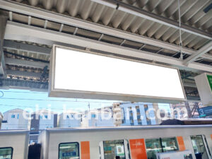 東急　長津田駅／DT電気額面／№211駅看板・駅広告、写真2
