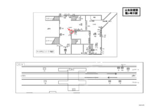 JR/龍ケ崎市駅//№009駅看板・駅広告、位置図