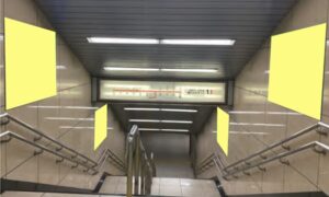 都営／新橋駅／新橋スペシャルセット駅臨時広告・駅広告、写真1