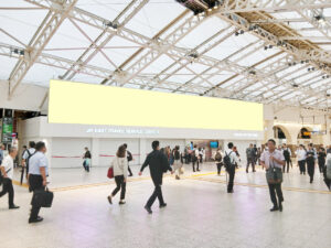 JR／上野駅／UENO CANVAS№CANVAS駅デジタルサイネージ・駅広告、写真3