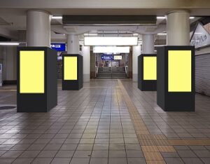 京急ステーションビジョン川崎 改札内
