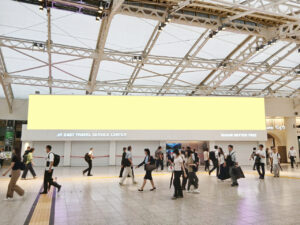 JR／上野駅／UENO CANVAS№CANVAS駅デジタルサイネージ・駅広告、写真4