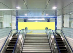 東京モノレール/羽田空港第2ターミナル駅/羽田空港第2ターミナル駅 スカイパネル№2駅臨時広告・駅広告、写真2