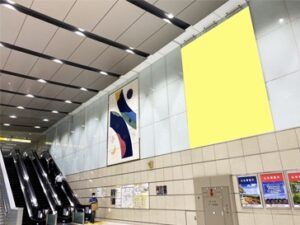 つくばエクスプレス/秋葉原駅/TX秋葉原駅 改札外コンコース壁面大型フラッグ№TX駅臨時広告・駅広告、写真2
