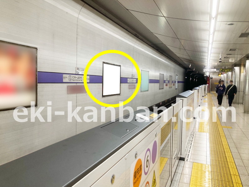 名古屋市営地下鉄／名城線／ナゴヤドーム前矢田駅／№B2-9駅看板・駅広告、写真 (1)