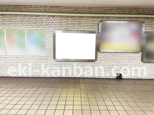 名古屋地下鉄/赤池駅/鶴舞線№B1-1№1駅看板、写真2