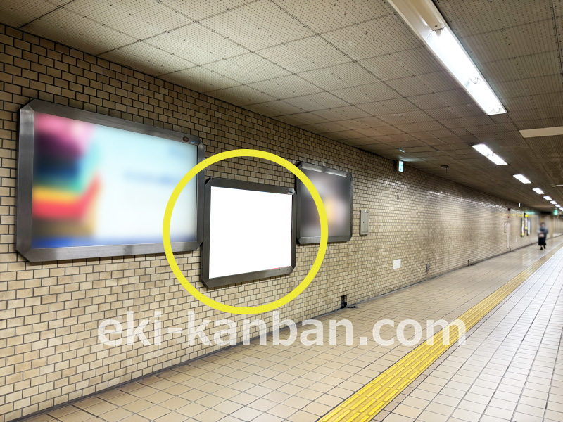 名古屋市営地下鉄／鶴舞線／丸の内駅／№B1-11駅看板・駅広告、写真 (1)