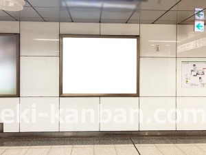 名古屋地下鉄/久屋大通駅/桜通線№B1-1№1駅看板、写真2