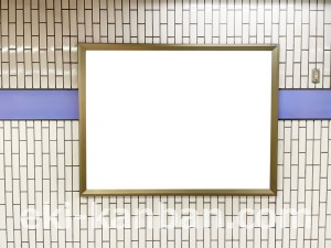 名古屋地下鉄/久屋大通駅/名城線№B2-5№5駅看板、写真2