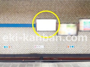 名古屋地下鉄/赤池駅/鶴舞線№B2-22№22駅看板、写真2