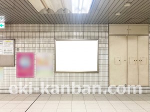 名古屋地下鉄／瑞穂区役所駅／桜通線№B1-3№3駅看板、写真2