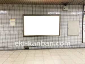 名古屋地下鉄/国際センター駅/桜通線№B1-17№17駅看板、写真2