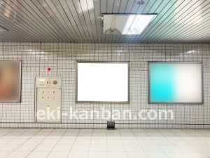 名古屋地下鉄／瑞穂区役所駅／桜通線№B1-5№5駅看板、写真2