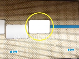 名古屋地下鉄/庄内通駅/鶴舞線№B3-12№12駅看板、写真2