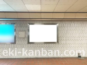 名古屋地下鉄/八田駅/東山線№B1-8№8駅看板、写真2