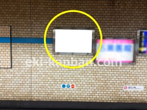 名古屋地下鉄/庄内通駅/鶴舞線№B3-4№4駅看板、写真2