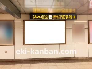 名古屋地下鉄/久屋大通駅/桜通線№B1-8№8駅看板、写真2