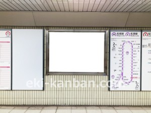 名古屋地下鉄/新瑞橋駅/名城線№B1-8№8駅看板、写真2