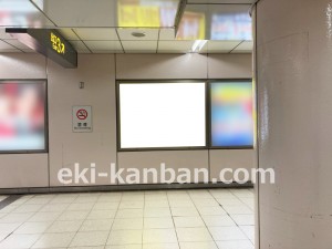 名古屋地下鉄/本山駅/東山線№B1-3№3駅看板、写真2