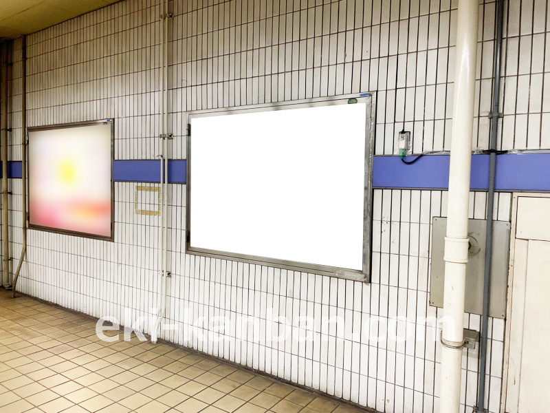 名古屋市営地下鉄／名港線／六番町駅／№B2-11駅看板・駅広告、写真 (1)