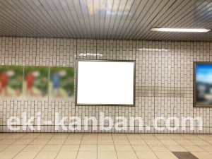 名古屋地下鉄/桜本町駅/桜通線№B1-8№8駅看板、写真2