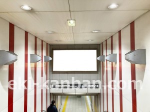 名古屋地下鉄/ナゴヤドーム前/矢田駅/名城線№BM-1№1駅看板、写真2