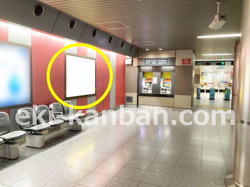 名古屋市営地下鉄／名城線／ナゴヤドーム前矢田駅／№B1-9駅看板・駅広告、写真 (1)