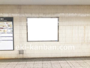名古屋地下鉄/大曽根駅/名城線№B1-7№7駅看板、写真2
