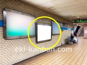 名古屋地下鉄／大須観音駅／鶴舞線№B2-2№2駅看板、写真1