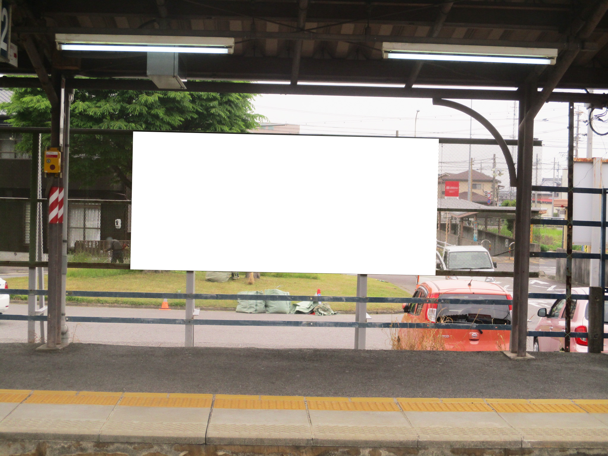 名鉄／牛田駅／№108駅看板・駅広告、写真 (1)