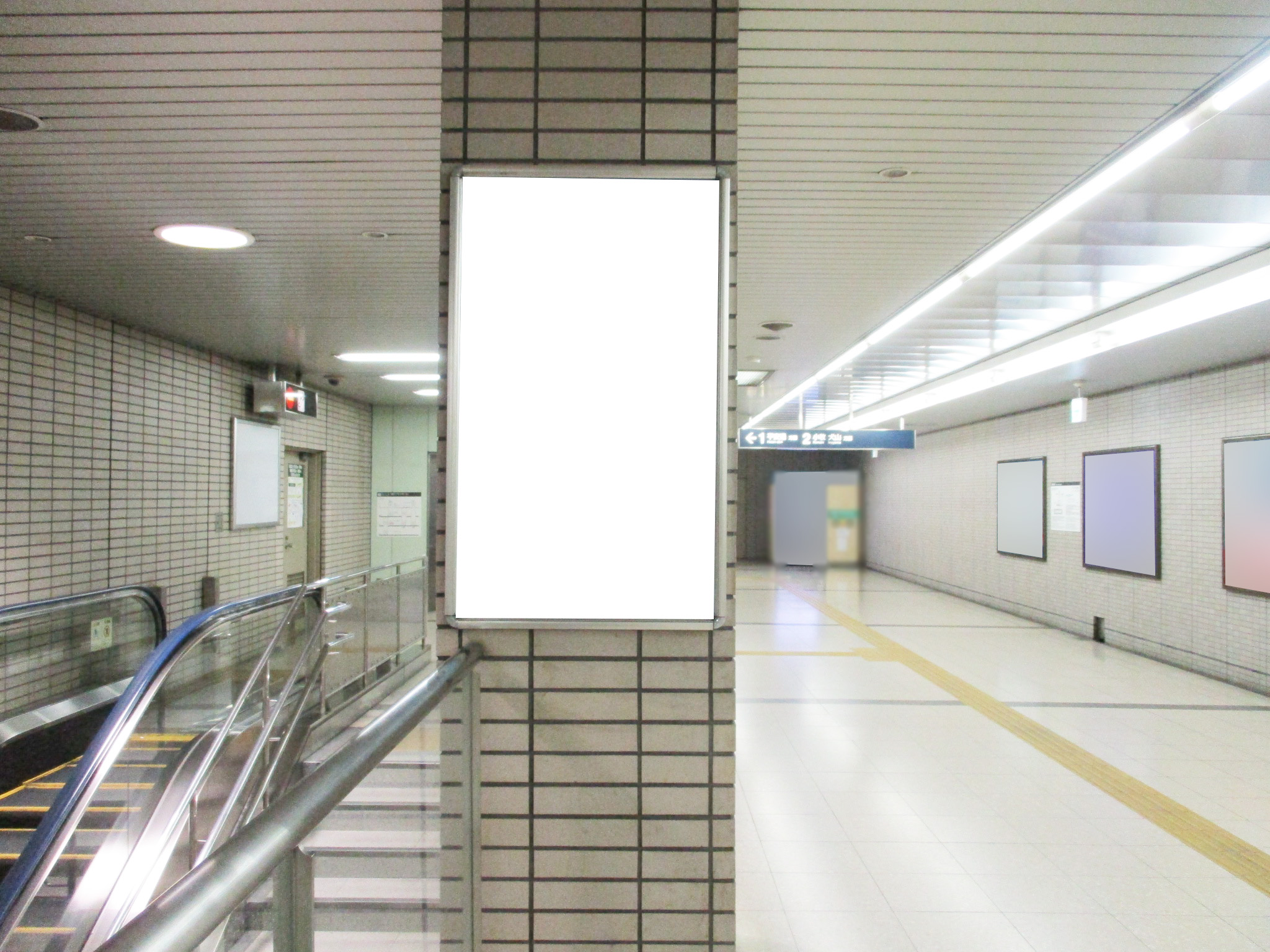 名鉄／上飯田駅／№210駅看板・駅広告、写真 (1)