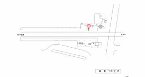 名鉄/味美駅//№211駅看板、位置図
