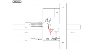 JR東海／桑名駅／№A-11№11駅看板、位置図