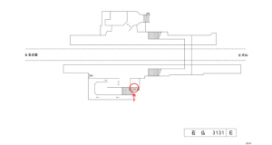 名鉄/石仏駅//№206駅看板、位置図