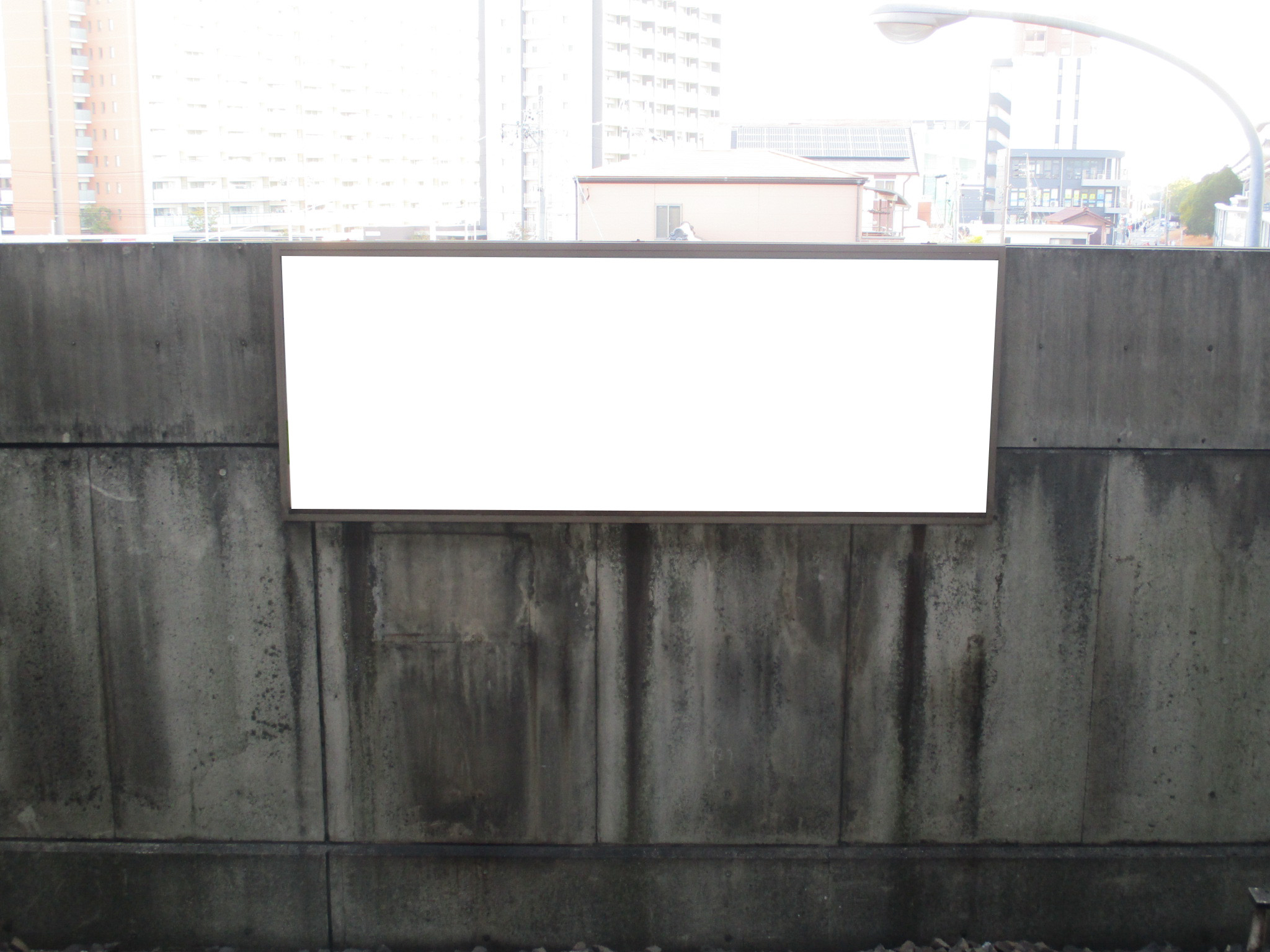 名鉄／上小田井駅／№129駅看板・駅広告、写真 (1)