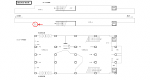 JR東海／春田駅／№A-13№13駅看板、位置図