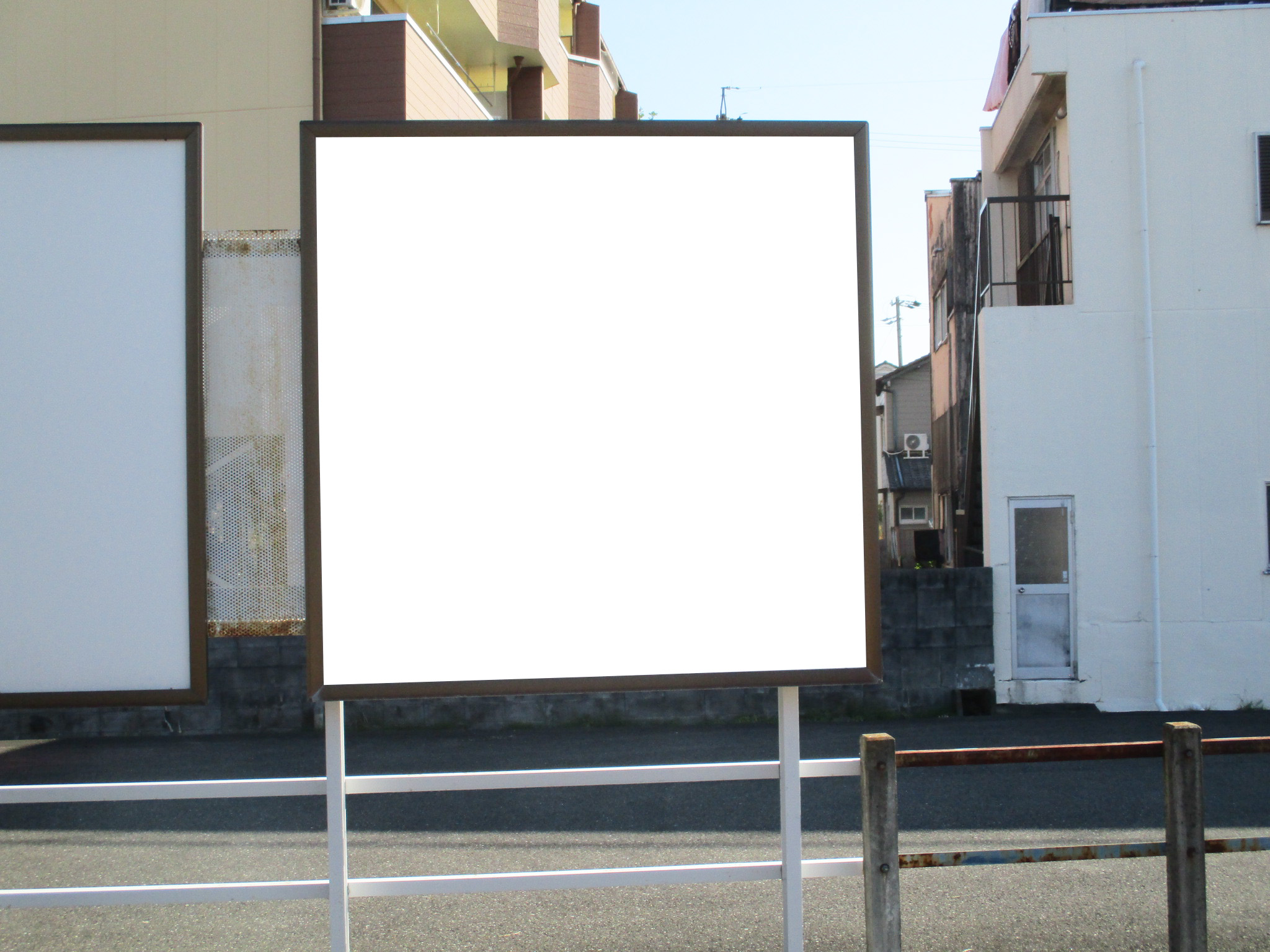 名鉄／羽島市役所前駅／№101駅看板・駅広告、写真 (1)